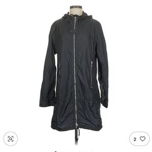 Diesel Women's Black Trench Coat